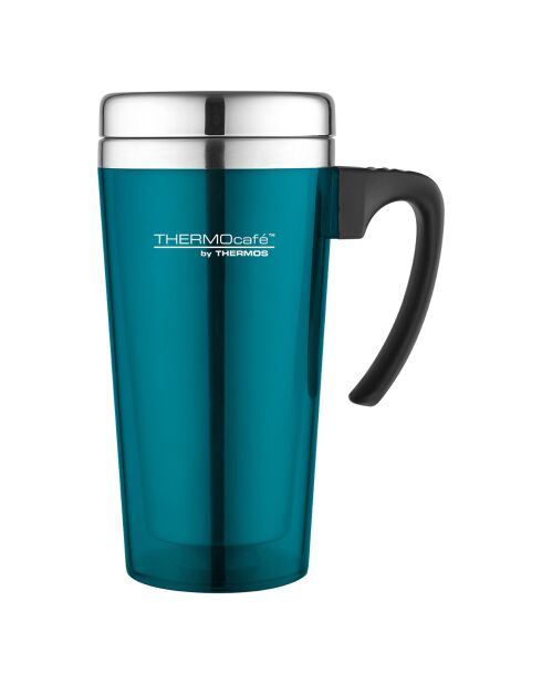 Mug isotherme Soft Touch turquoise - 42 cl