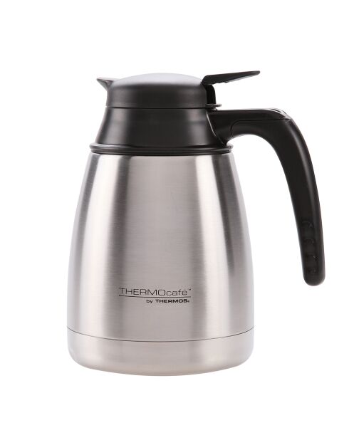 Carafe isotherme aluminium/noir - 1 L