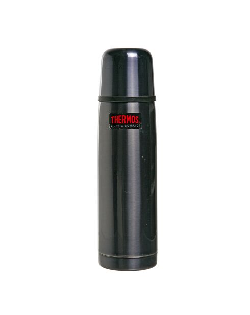 Bouteille isotherme légère & compacte noir brillant - 50 cl