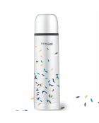 Bouteille isotherme décorée multicolore - 50 cl