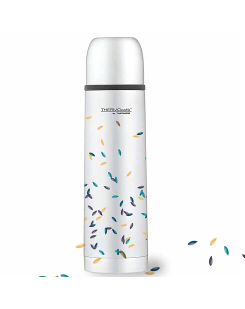 Bouteille isotherme décorée multicolore - 50 cl