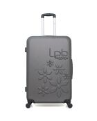 Eleonor Long Stay Koffer 4 enkele wielen 75 cm donkergrijs