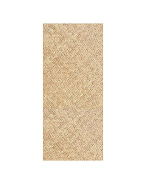 Tappeto vinilico beige Setif - 66x150 cm