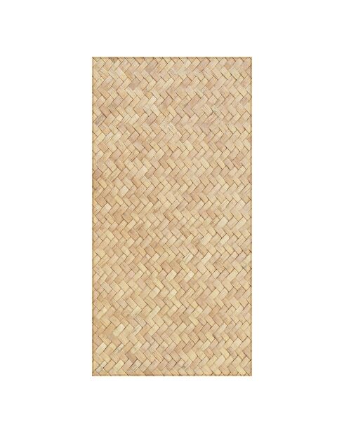 Tapis vinyle Sétif beige - 50x100 cm