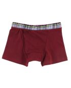 Boxer uni bordeaux
