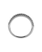 Tour de Diamants ring 0,19 kt witgoud