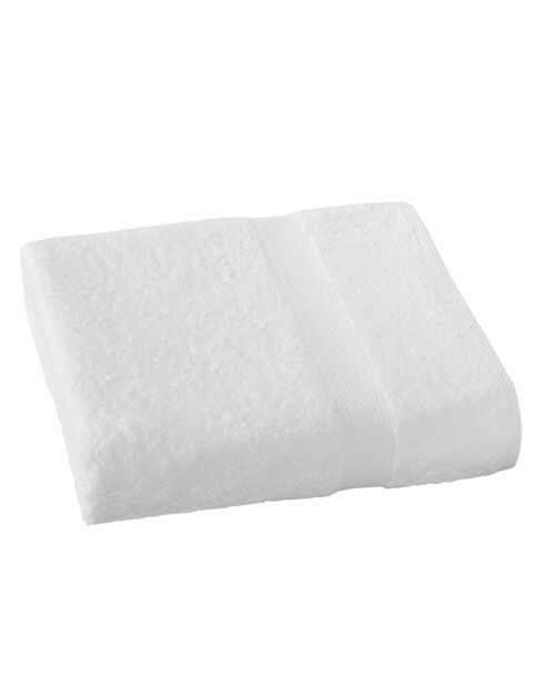 Telo da bagno bianco Stéphanie - 100x150 cm