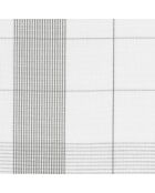 2 Torchons Mixte blanc/gris - 68x68 cm