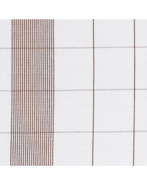 2 strofinacci misti bianchi/funghi - 68x68 cm