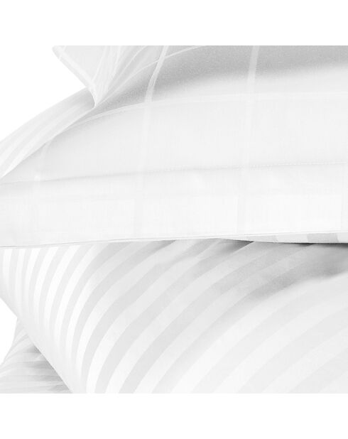 Parure housse de couette Zygo blanche