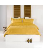 Parure housse de couette Zygo ocre