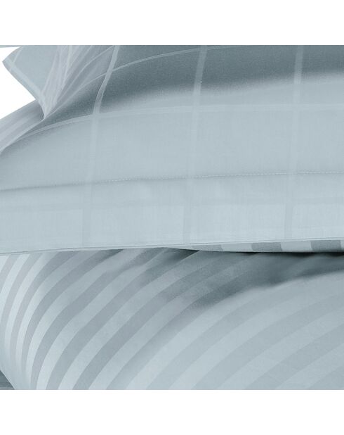 Parure housse de couette Zygo bleu glacier
