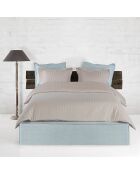 Parure housse de couette Zygo taupe
