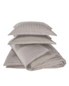Parure housse de couette Zygo taupe