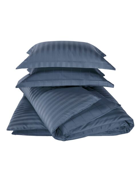 Parure housse de couette  Zygo indigo