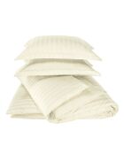 Parure housse de couette Zygo blanc ivoire