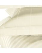 Parure housse de couette Zygo blanc ivoire