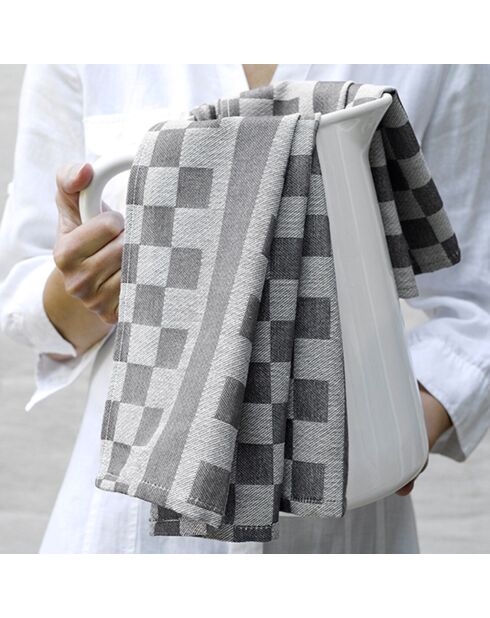 3 strofinacci Groom A neri - 65x70 cm