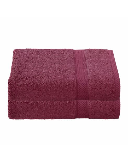 2 Stéphanie Beet Duschlaken, 70 x 140 cm