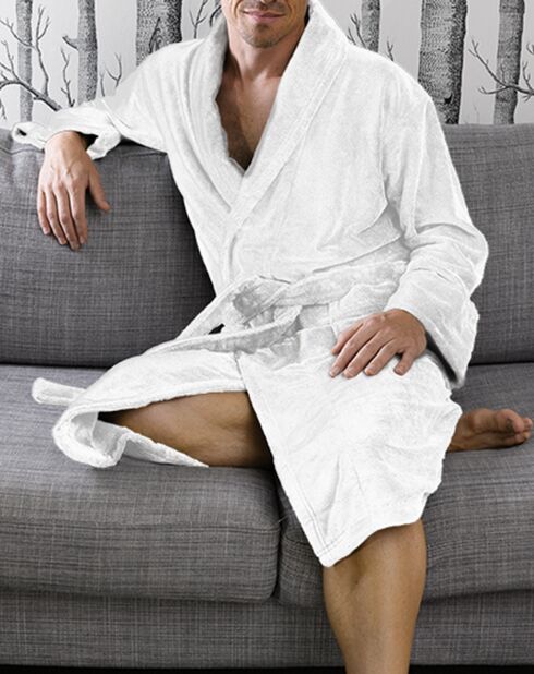 Peignoir Homme Gentle blanc