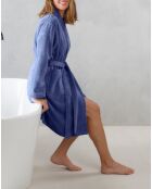 Peignoir Femme Felicia bleu saphir