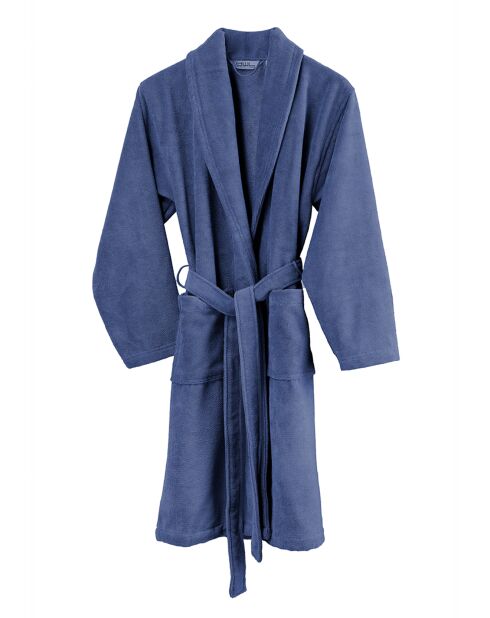 Peignoir Femme Felicia bleu saphir