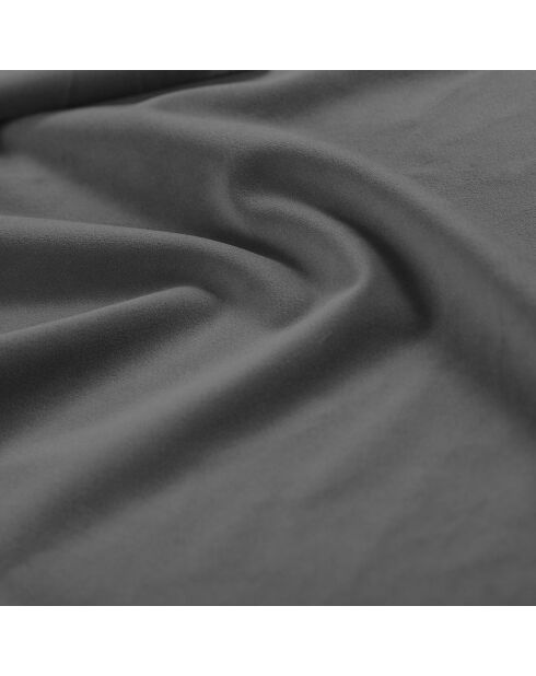 Tête de Lit en Velours Athena gris foncé - 180x120 cm