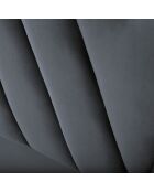 Tête de Lit en Velours Eiffel gris foncé - 180x120 cm