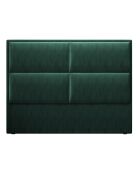Tête de Lit en Velours Lara vert bouteille - 160 cm