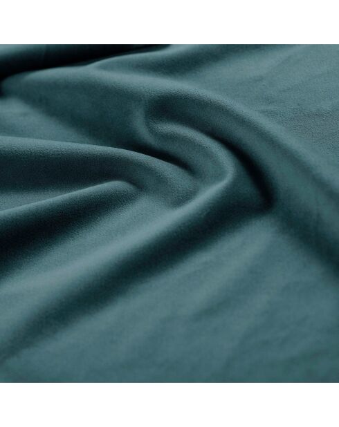 Tête de Lit en Velours Lara pétrole - 160x120 cm