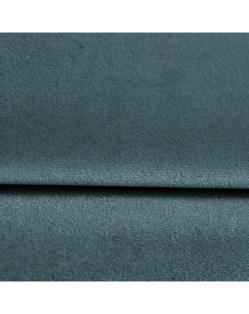 Tête de Lit en Velours Primevere pétrole - 160x120 cm