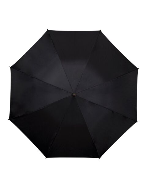 Golfschirm mit automatischer Öffnung, schwarz/kamelfarben
