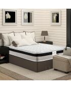 Matelas Magnifico blanc/noir - 160x200 cm