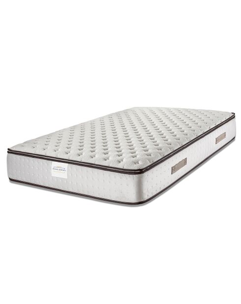 Ensemble matelas & sommier Paradisio blanc/marron - 90x200 cm