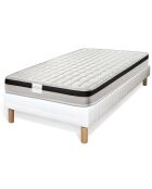 Matelas Magnifico blanc/noir - 80x200 cm