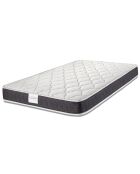 Matelas Prima blanc/gris - 90x190 cm