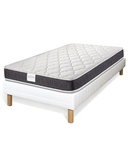 Matelas Prima blanc/gris - 90x190 cm