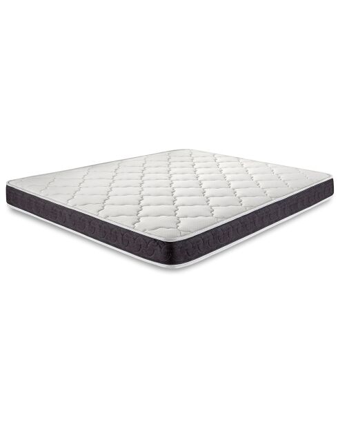 Ensemble matelas & sommier Prima blanc/gris - 140x190 cm