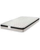 Magnifico matras-en boxspringset wit/zwart - 90x200 cm