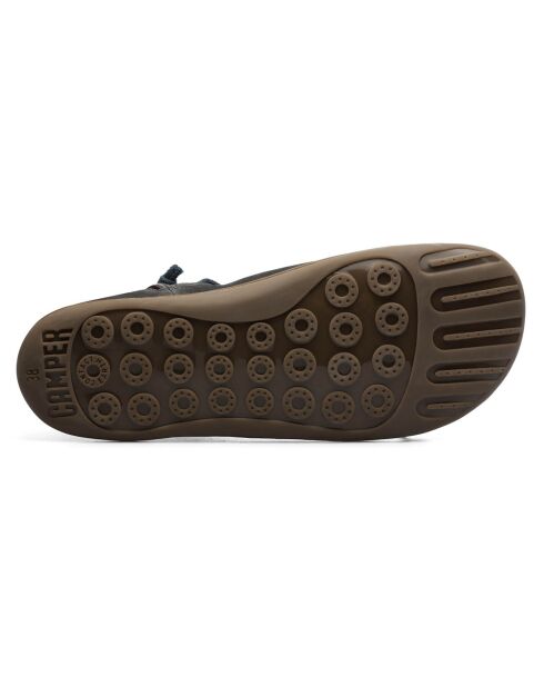 Sneakers en Cuir Peu noires