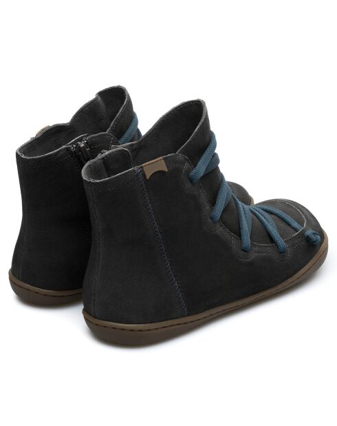 Sneakers en Cuir Peu noires