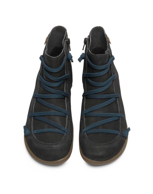 Sneakers en Cuir Peu noires
