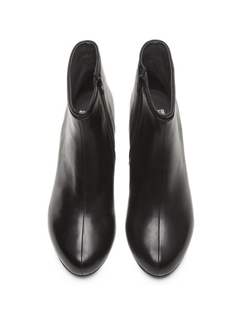 Bottines en Cuir Helena noires