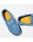 Chaussures bateau en Cuir Earthkeepers bleues