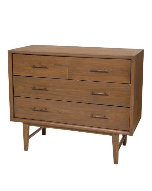 Commode Lara bois mindi - 100x45x84.5 cm