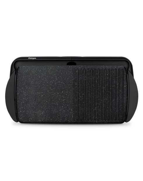 Bratpfanne in schwarzer Steinoptik — 2000 W