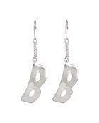 Boucles d'oreilles Loup Joy en plaqué argent