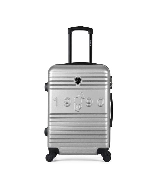 Valise Moyen Séjour 4 roues simples Fred-A 60 cm grise