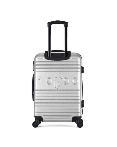 Valise Cabine 4 roues simples Fred-A 50 cm grise