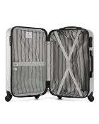 Valise Cabine 4 roues simples Fred-A 50 cm grise